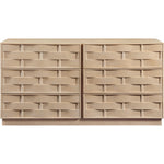 Weave Oak Veneer Dresser in Natural