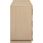 Weave Oak Veneer Dresser in Natural