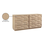 Weave Oak Veneer Dresser in Natural