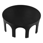 Westfield Solid Wood And Oak Veneer Coffee Table in Black