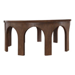 Westfield Solid Wood And Oak Veneer Coffee Table in Brown