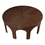 Westfield Solid Wood And Oak Veneer Coffee Table in Brown