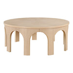 Westfield Solid Wood And Oak Veneer Coffee Table in Natural