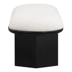 Wilshire Boucle Fabric Upholstered Bench in Cream