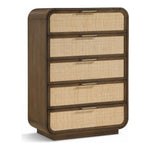 Windsor Solid Wood Chest in Brown