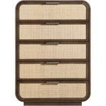 Windsor Solid Wood Chest in Brown
