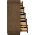 Windsor Solid Wood Chest in Brown