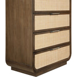 Windsor Solid Wood Chest in Brown