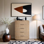 Windsor Solid Wood Chest in Natural