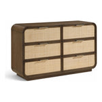 Windsor Solid Wood Dresser in Brown