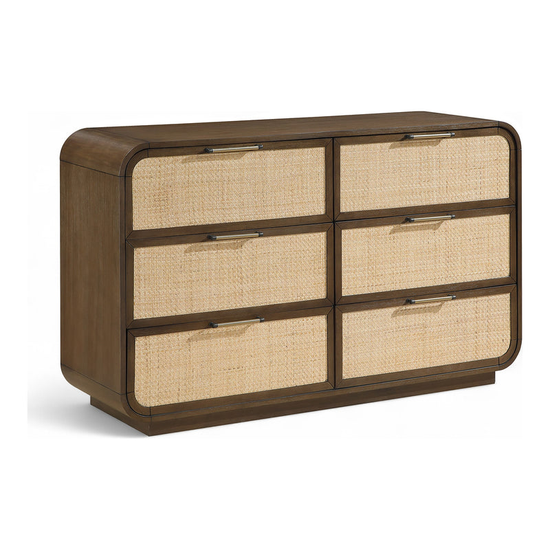 Windsor Solid Wood Dresser in Brown