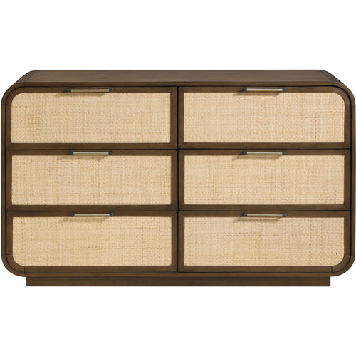 Windsor Solid Wood Dresser in Brown