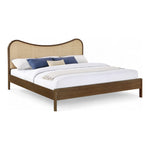 Windsor Solid Wood King Bed (3 Boxes) in Brown