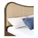 Windsor Solid Wood King Bed (3 Boxes) in Brown