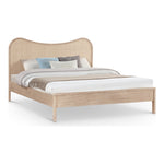 Windsor Solid Wood King Bed (3 Boxes) in Natural