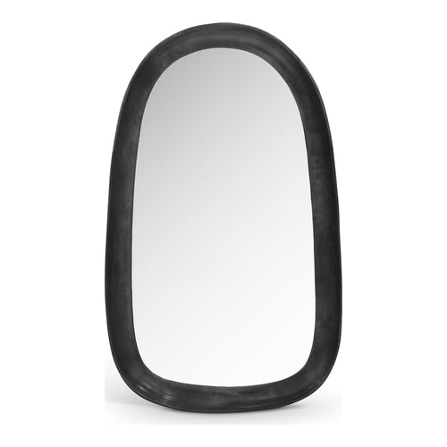 Auberge Aluminum Frame Mirror in Black
