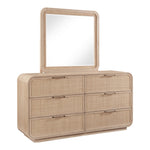 Windsor Solid Wood Mirror in Natural
