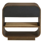 Windsor Solid Wood Nightstand in Brown