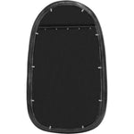 Auberge Aluminum Frame Mirror in Black