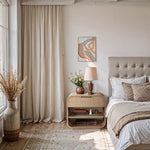 Windsor Solid Wood Nightstand in Natural