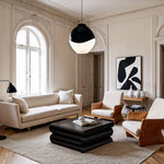 Roland Iron Coffee Table in Black
