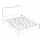 Windsor Solid Wood Queen Bed (3 Boxes) in Natural