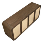 Windsor Solid Wood And Cane Sideboard / Buffet in Brown