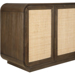 Windsor Solid Wood And Cane Sideboard / Buffet in Brown