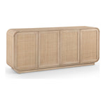 Windsor Solid Wood And Cane Sideboard / Buffet in Natural