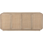 Windsor Solid Wood And Cane Sideboard / Buffet in Natural