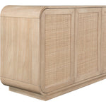 Windsor Solid Wood And Cane Sideboard / Buffet in Natural