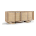 Windsor Solid Wood And Cane Sideboard / Buffet in Natural