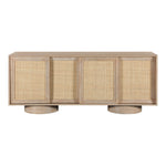 Windsor Solid Wood And Cane Sideboard / Buffet in Natural