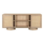 Windsor Solid Wood And Cane Sideboard / Buffet in Natural