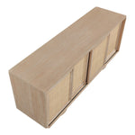 Windsor Solid Wood And Cane Sideboard / Buffet in Natural