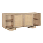 Windsor Solid Wood And Cane Sideboard / Buffet in Natural