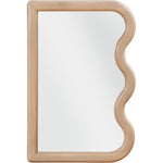 Winnie Poplar Wood Frame Mirror in Natural