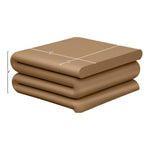 Roland Iron Coffee Table in Brown