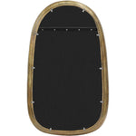 Auberge Aluminum Frame Mirror in Brass