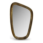 Auberge Aluminum Frame Mirror in Brass