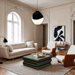 Roland Iron Coffee Table in Green