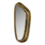 Auberge Aluminum Frame Mirror in Brass