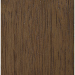 Woodcrest Vegan Leather Upholstered Bench in Beige