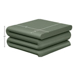 Roland Iron Coffee Table in Green