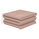 Roland Iron Coffee Table in Pink