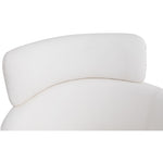 Yara Velvet Upholstered Dining Chair in Cream