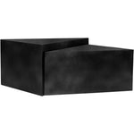 Zani Iron Coffee Table in Black