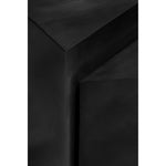 Zani Iron Coffee Table in Black