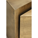 Zani Iron Coffee Table in Gold