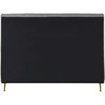 Zara Velvet Upholstered King Bed (3 Boxes) in Grey